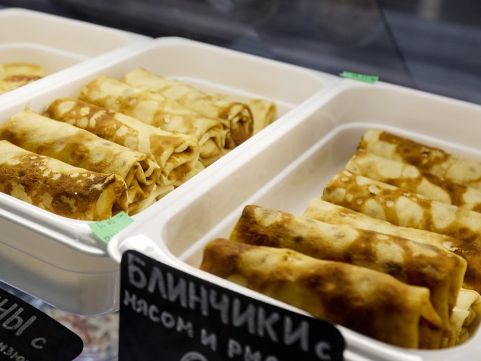 Места, где можно полакомиться блинами на Центральном рынке